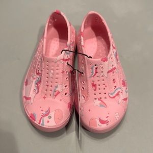 *FINAL* CHATTIES GIRLS TODDLER UNICORN WATER SHOES: PINK: NWT: SZ 5/6